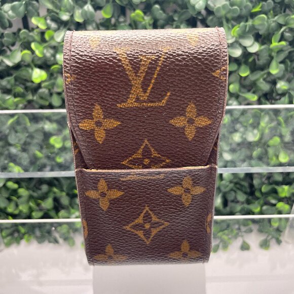 Louis Vuitton Monogram Etui Accessory Cig Case Pouch + LV dust bag - Picture 1 of 4